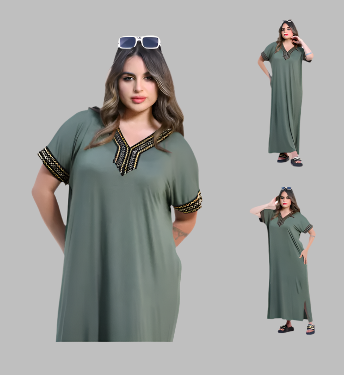 Lele 100% Pure Cotton Home Abaya