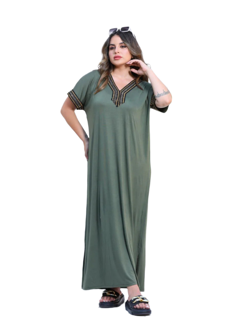 Lele 100% Pure Cotton Home Abaya