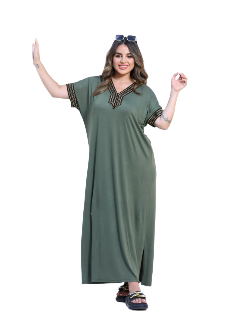 Lele 100% Pure Cotton Home Abaya
