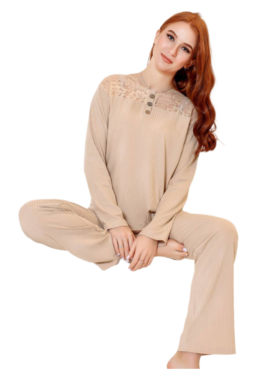 Kindo Moro Sleeves  Pajama Set